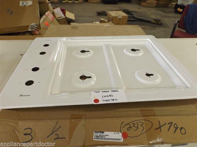 Maytag Amana Stove 74007871 Top, Main (bsq) NEW IN BOX Maytag Amana Stove 74007871 Top, Main (bsq) NEW IN BOX